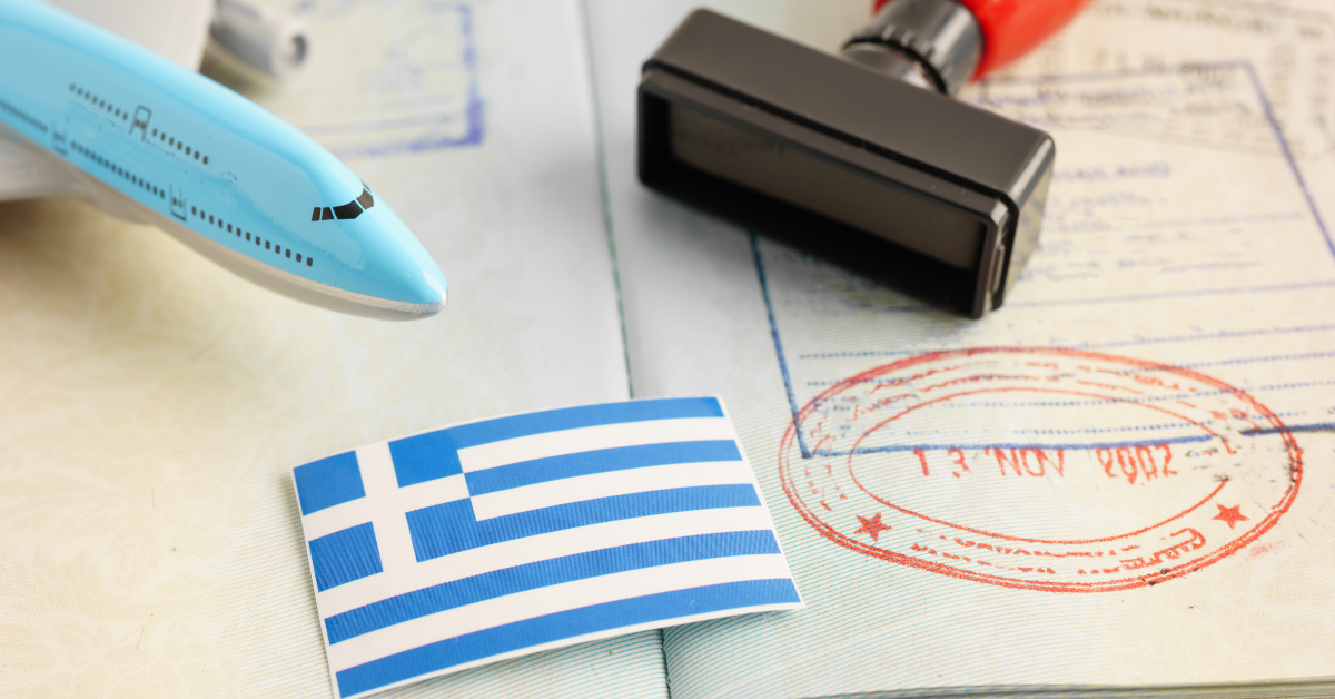 الإقامة في اليونان