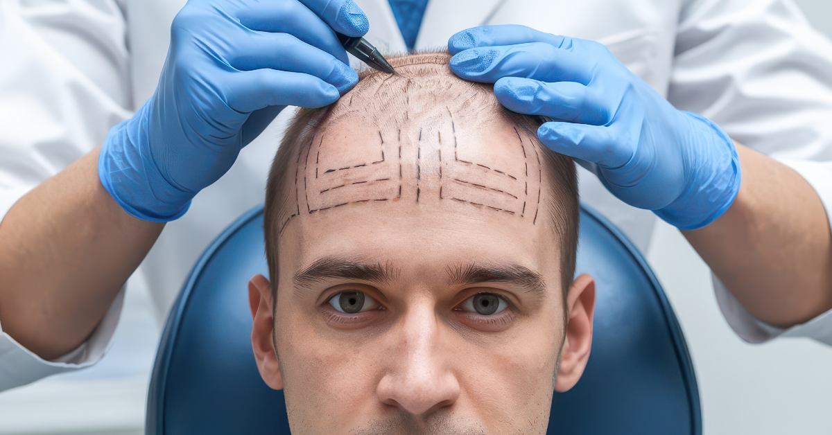 زراعة الشعر بالأقلام